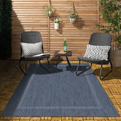 Capri Buitenkleed Indoor & Outdoor Blauw - 120 X 170 CM