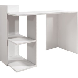 Meubella Bureau Pierre - Wit - 120 cm