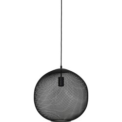 Light & Living - Hanglamp REILLEY - Ø40x39cm - Zwart