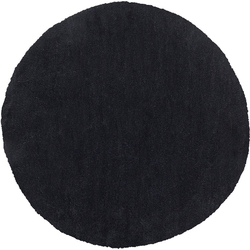 Beliani DEMRE - Hoogpolig-Zwart-Polyester