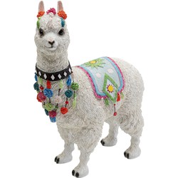 Decofiguur Alpaca Circus 36cm