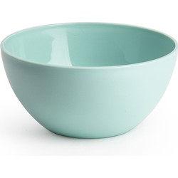 Plasticforte kommetjes/schaaltjes - kunststof - D14xH6 cm - mintgroen - Kommetjes