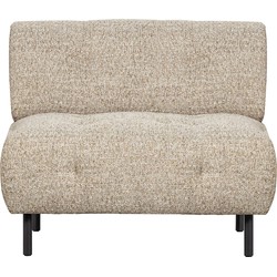 WOOOD Lloyd Fauteuil - Polyester - Naturel Melange - 75x90x90