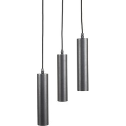 LABEL51 - Hanglamp Ferroli 3-Lichts - Zwart Metaal - Incl. LED
