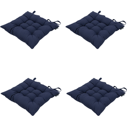 Madison - Zitkussen Panama Indigo - 46x46cm - 4 Stuks