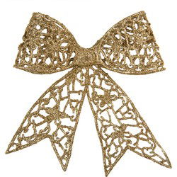Clayre & Eef Decoratie 18x2x16 cm Goudkleurig Kunststof