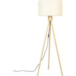 ZUIVER Floor Lamp Fan Bamboo