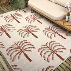 Buitenkleed Oase roest - Interieur05 Roest,Rood - Polypropyleen