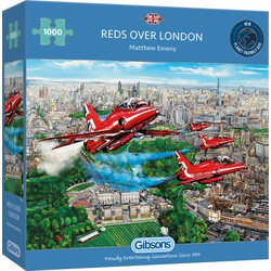 Gibsons Gibsons Rood over Londen (1000)