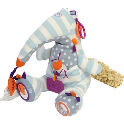 Dolce Dolce Toys speelgoed Primo activiteitenknuffel miereneter Anthony - 33 cm