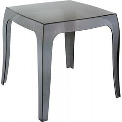 RETRO Tafel 43x51x51 cm Zwart