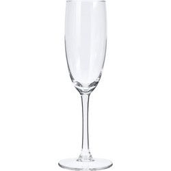Champagneglazen - set 4x - 180 ml - glas - champagneflutes - Champagneglazen