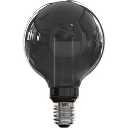 LED Glasfiber Globe lamp G95 220-240V 3.5W 40lm 2000K Titanium E27 dimbaar - Calex