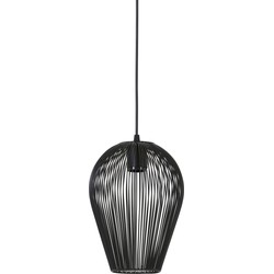 Hanglamp Abby - Zwart - Ø19cm