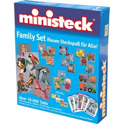 Ministeck Ministeck Familie set - 10.000 stukjes