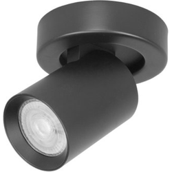 Highlight - Oliver - Plafondlamp - GU10 - 10 x 10  x 11cm - Zwart