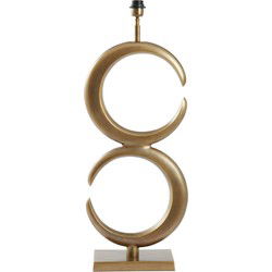 Light & Living - tafellamp - Lune - brons - metaal - losse armatuur - E27 - 8056418