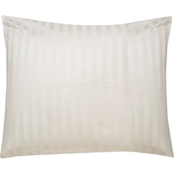 Ten Cate Streep Satijn Kussenslopen 2 stuks - 60x70 - Naturel