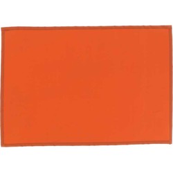 Unique Living - Placemat Outdoor - Rechthoekig - Polyester - Oranje - 33x48cm