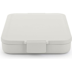 Make and Take Lunchbox flach Kunststoff Hellgrau - Brabantia