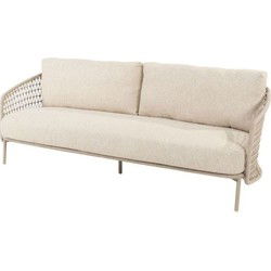 Puccini 3-zits lounge bank incl. 3 kussens 4SO