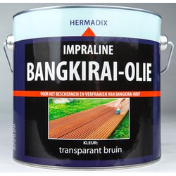 2 stuks - Impraline Bangkirai Öl 2500 ml - Hermadix