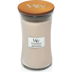 WW Vanilla & Sea Salt Large Candle - WoodWick