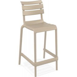 Halfhoge snackkruk NOBU MINI 52x55x95 cm Taupe