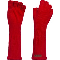 Knit Factory Ika Handschoenen - Bright Red - One Size