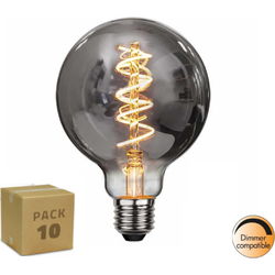 10 pack Highlight Kristalglas Filament Lamp Smoke – Dimbaar