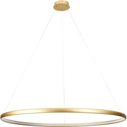 Cirkel lamp goud rond 38 W LED 120 cm 4000K