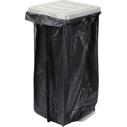 Nordix Vuilniszakhouder - Vuilniszakstandaard - Prullenbak - Vuilzakhouder - Wit - 60 Liter