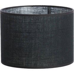 Light & Living - kap - Sendai - zwart - textiel - Ø 25cm - E27 - 2225919