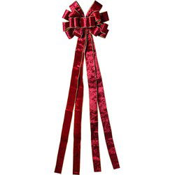 Clayre & Eef Decoratie Strik 33x135 cm Roze Synthetisch