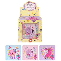 108 stuks -Puzzel Pony's -  Paarden - 13 x 12 Cm - In Traktatiebox - Uitdeelcadeautjes - Uitdeel Traktatie voor kinderen - Meisjes