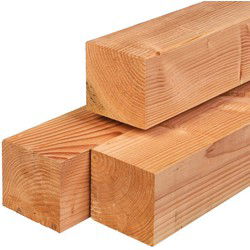Paal douglas 14,0x14,0x400 cm Tuindeco