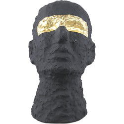 PTMD Deco Object Bertrand - 27x20x33 cm - Keramiek - Zwart
