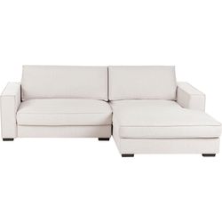 Beliani RENDERS - Hoekbank-Beige-Polyester