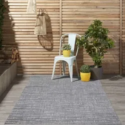 Caprenia Buitenkleed Donkergrijs vloerkleed - Indoor & Outdoor - 280 X 380 CM