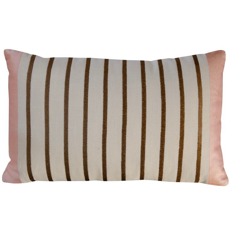 Home Delight Kussen Streep roze - Default Title - 