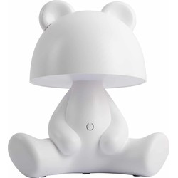 Tafellamp Bear - Wit - 22x17x27cm
