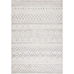Safavieh Modern Chic Indoor Woven Area Rug, Madison Collection, MAD798, in Ivory & Charcoal, 122 X 183 cm