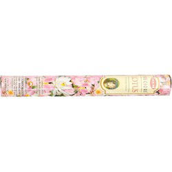 Hem Wierook stokjes - Lotus - 20x stokjes - Yoga/meditatie - Wierookstokjes
