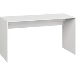Meubella - Bureau Nyon - Wit - 140 cm
