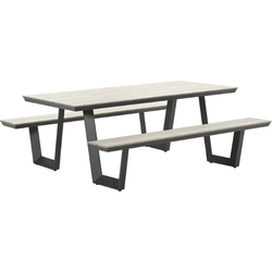 Bell picknick set 280x178xH75 cm carbon black/light teak VW
