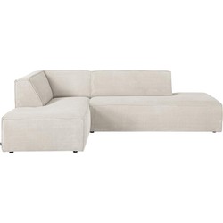 MUST Living Corner sofa Cliff left,80x273x180 cm, Honey sand