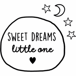 Label2X Muursticker sweet dreams little one