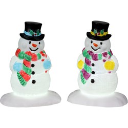 Je Holly Hat Snowman Set Of 2 B/O (4.5V) Kerst koopt je goedkoop bij Warentuin. - LEMAX