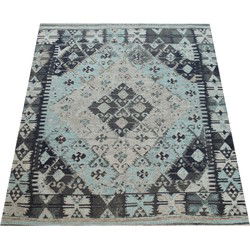 Binnen en Buitenkleed Artalli - Blauw - 160x220 cm
