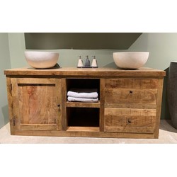 Benoa Escondido 1 Door 2 Drawer Mango Bathroom Cabinet 180 cm